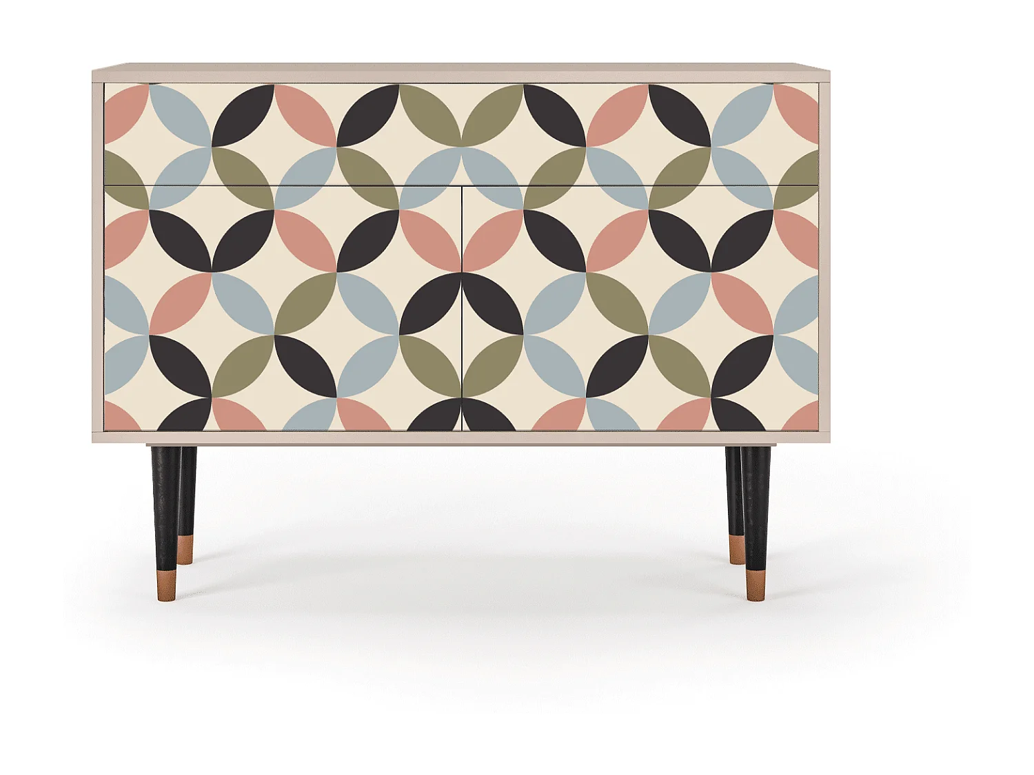 Credenza - 115x85x48 cm - BS4 - Butterfly Effect, Latte