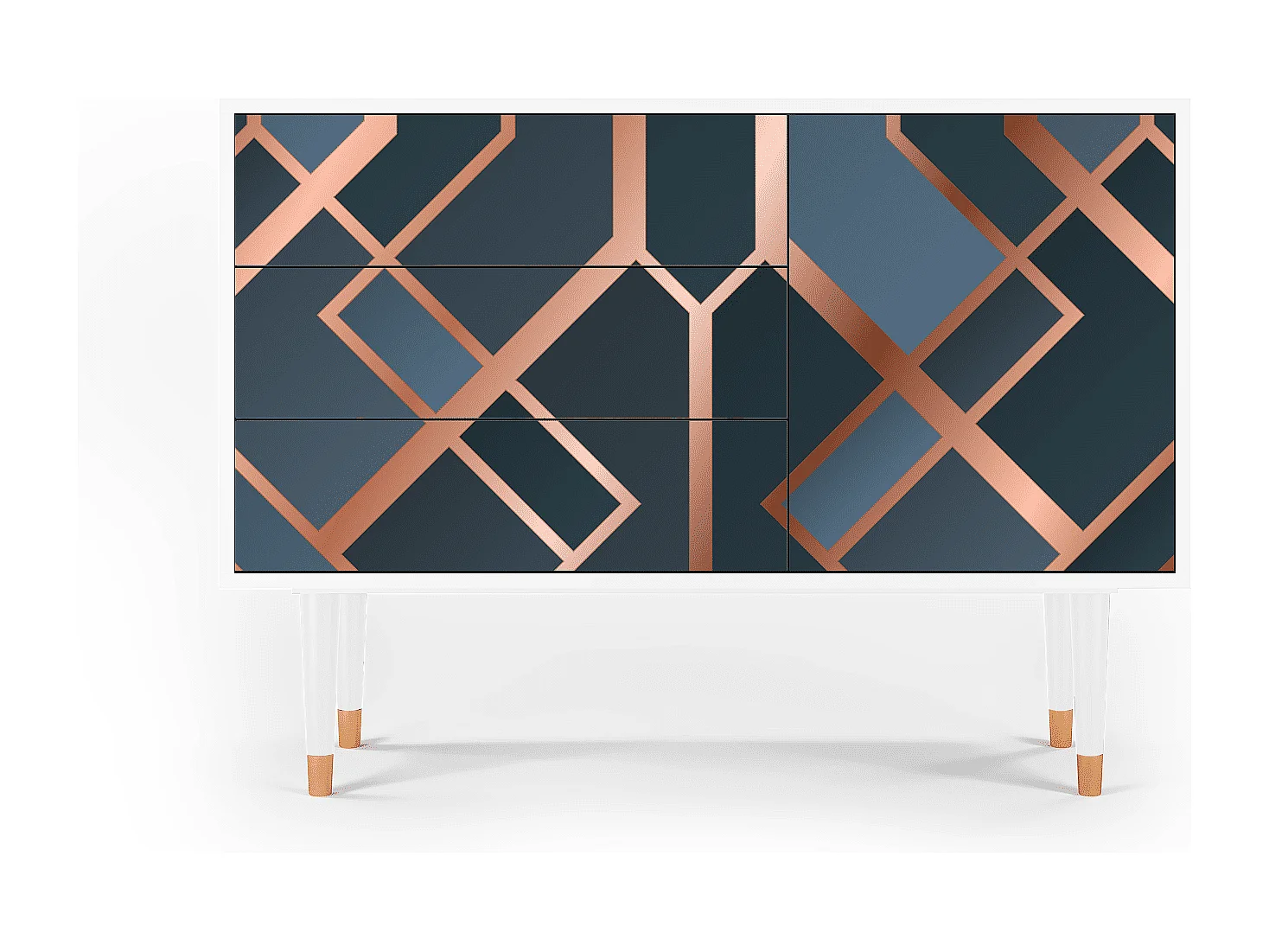 Credenza - 115х84х41 cm - S3 - Ashy 1920', Bianco