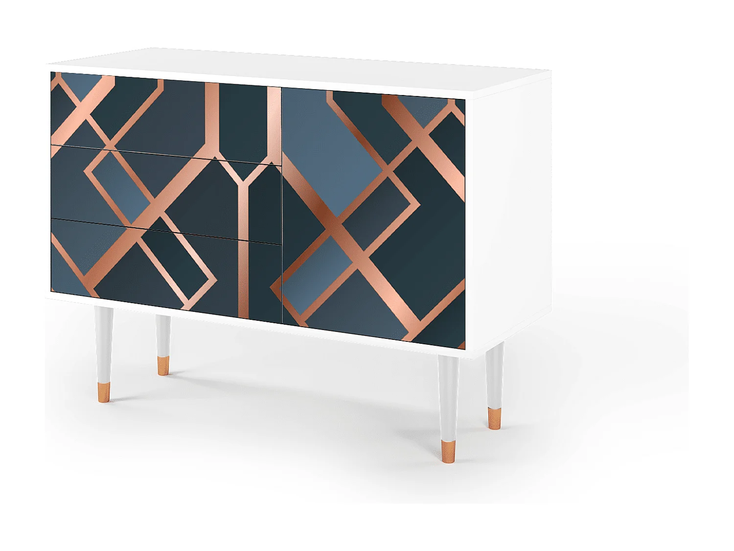 Credenza - 115х84х41 cm - S3 - Ashy 1920', Bianco