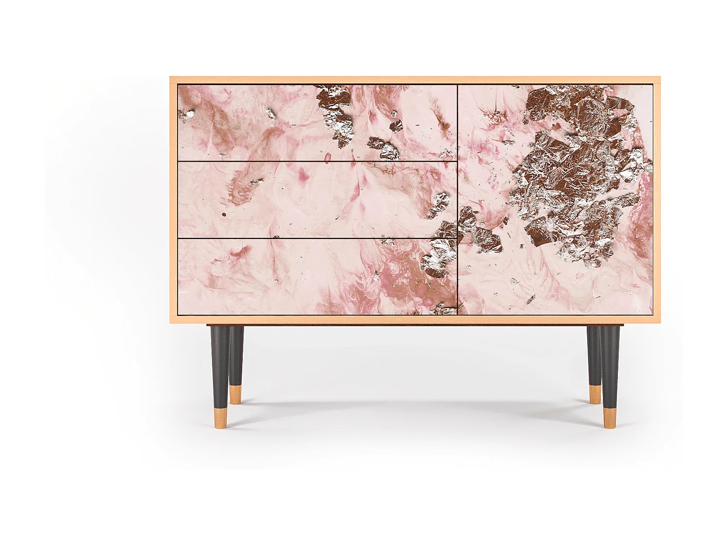Credenza - 115х84х41 cm - S3 - Cotton Candy, Noce