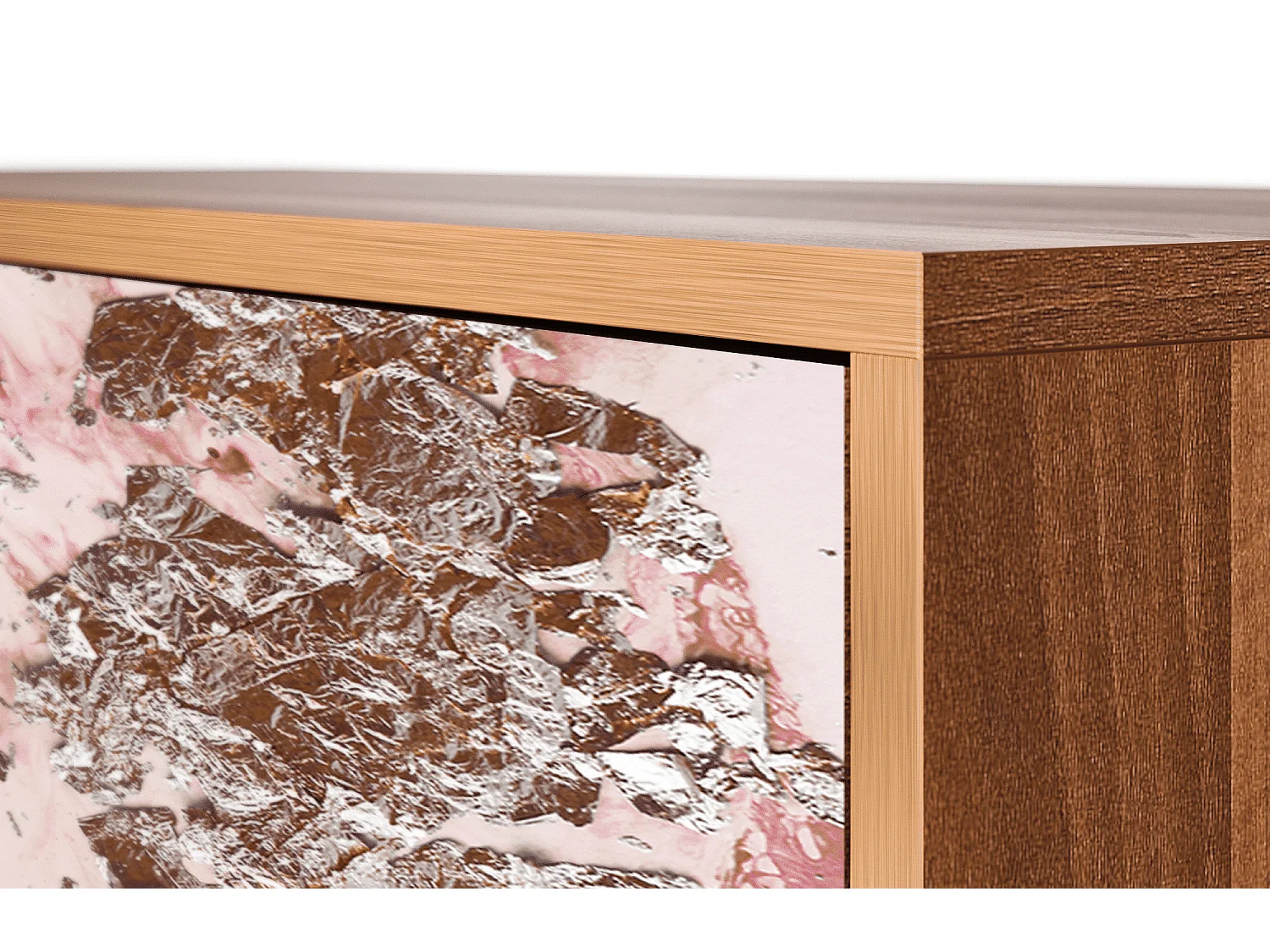 Credenza - 115х84х41 cm - S3 - Cotton Candy, Noce