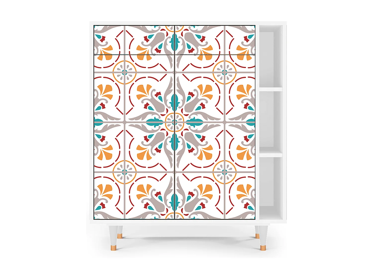 Buffet - 96х110х41 cm - BS6 - Spring Ceramics, Blanc