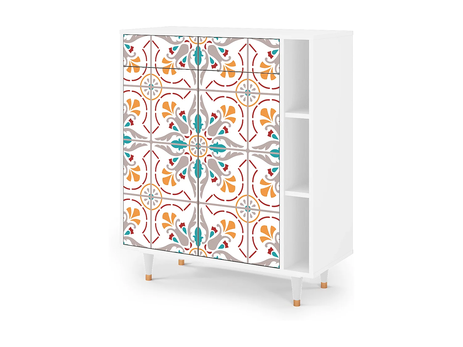 Buffet - 96х110х41 cm - BS6 - Spring Ceramics, Blanc