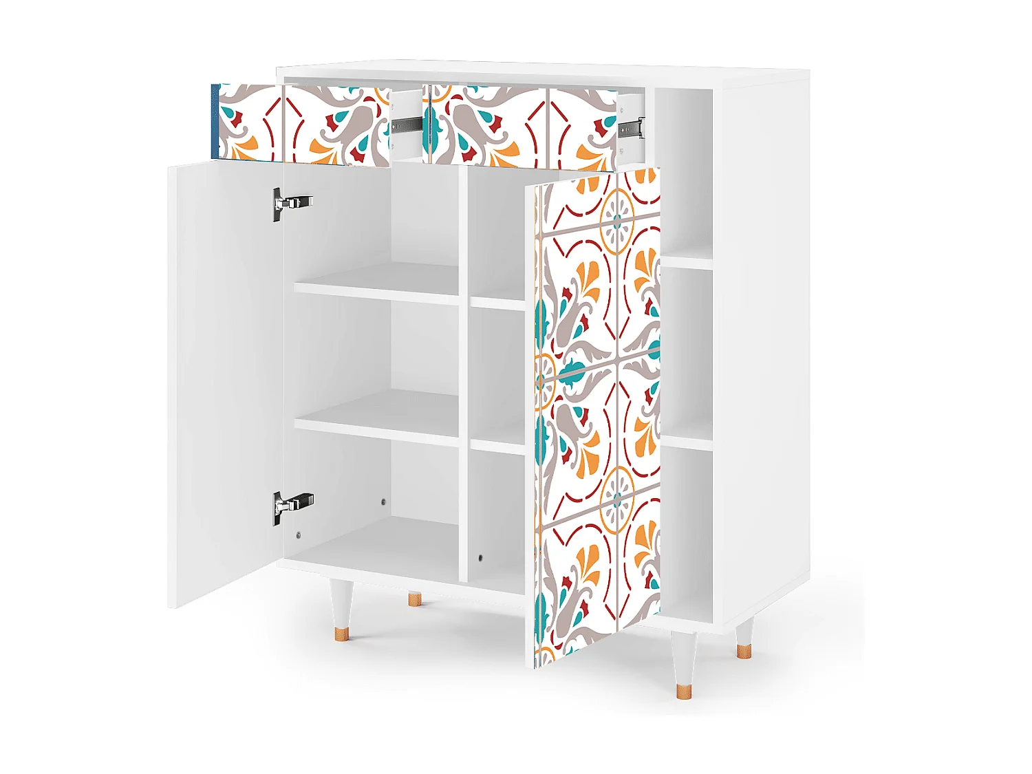 Buffet - 96х110х41 cm - BS6 - Spring Ceramics, Blanc