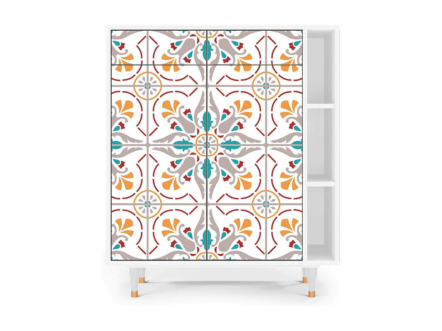 Buffet - 96х110х41 cm - BS6 - Spring Ceramics, Blanc