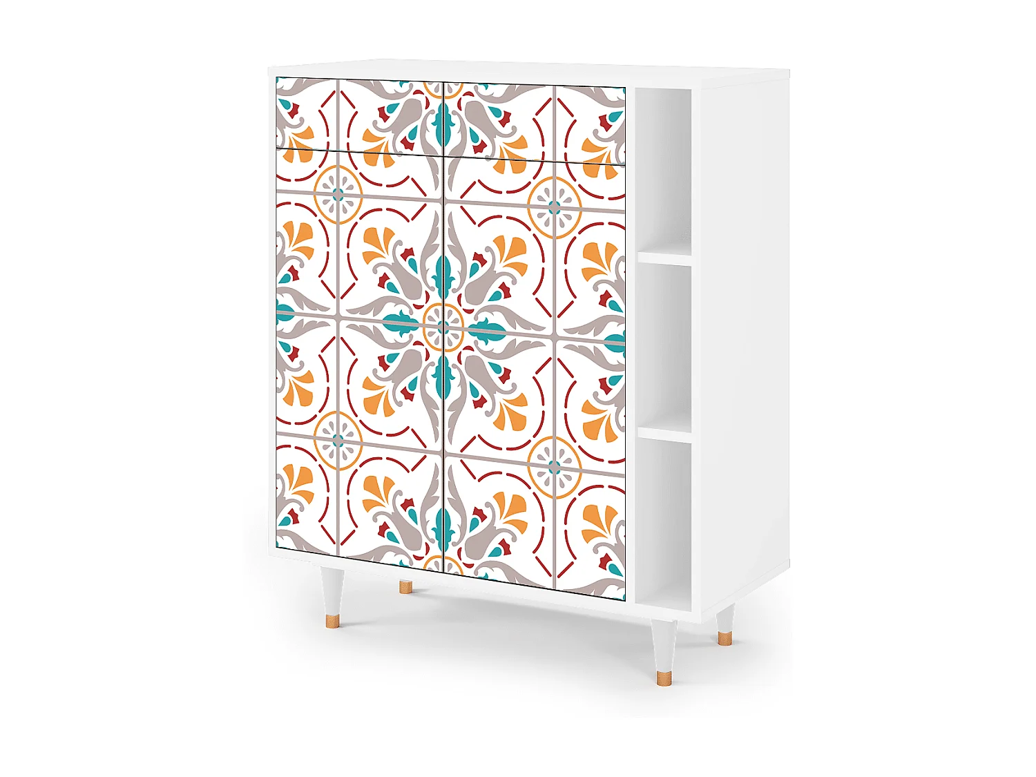 Buffet - 96х110х41 cm - BS6 - Spring Ceramics, Blanc