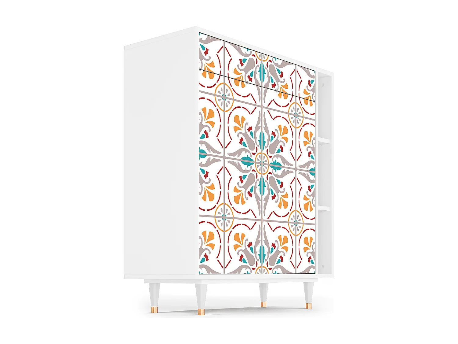 Buffet - 96х110х41 cm - BS6 - Spring Ceramics, Blanc