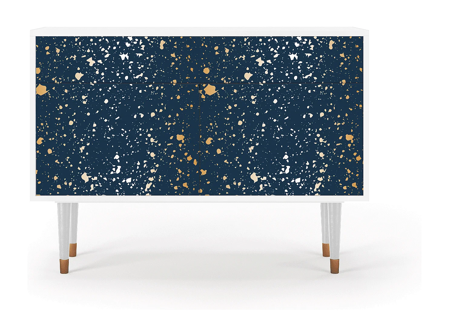 Buffet - 115x85x48 cm - BS4 - Starfall, Blanc