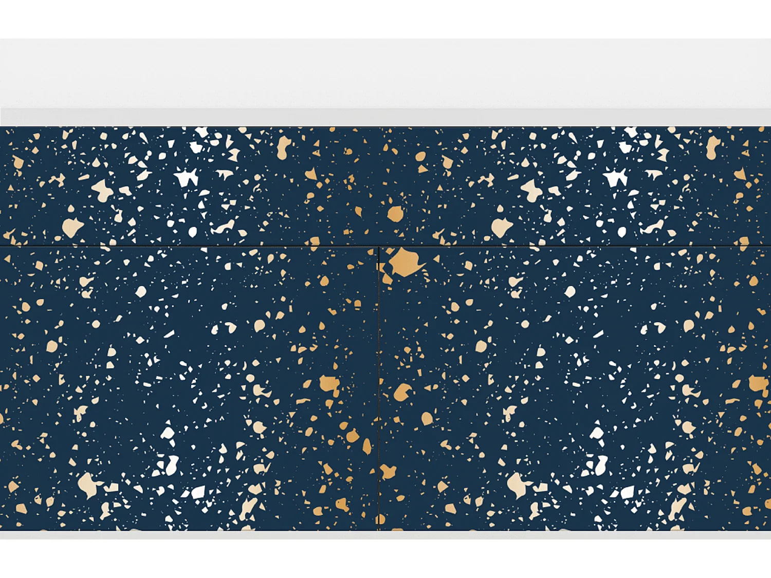 Buffet - 115x85x48 cm - BS4 - Starfall, Blanc