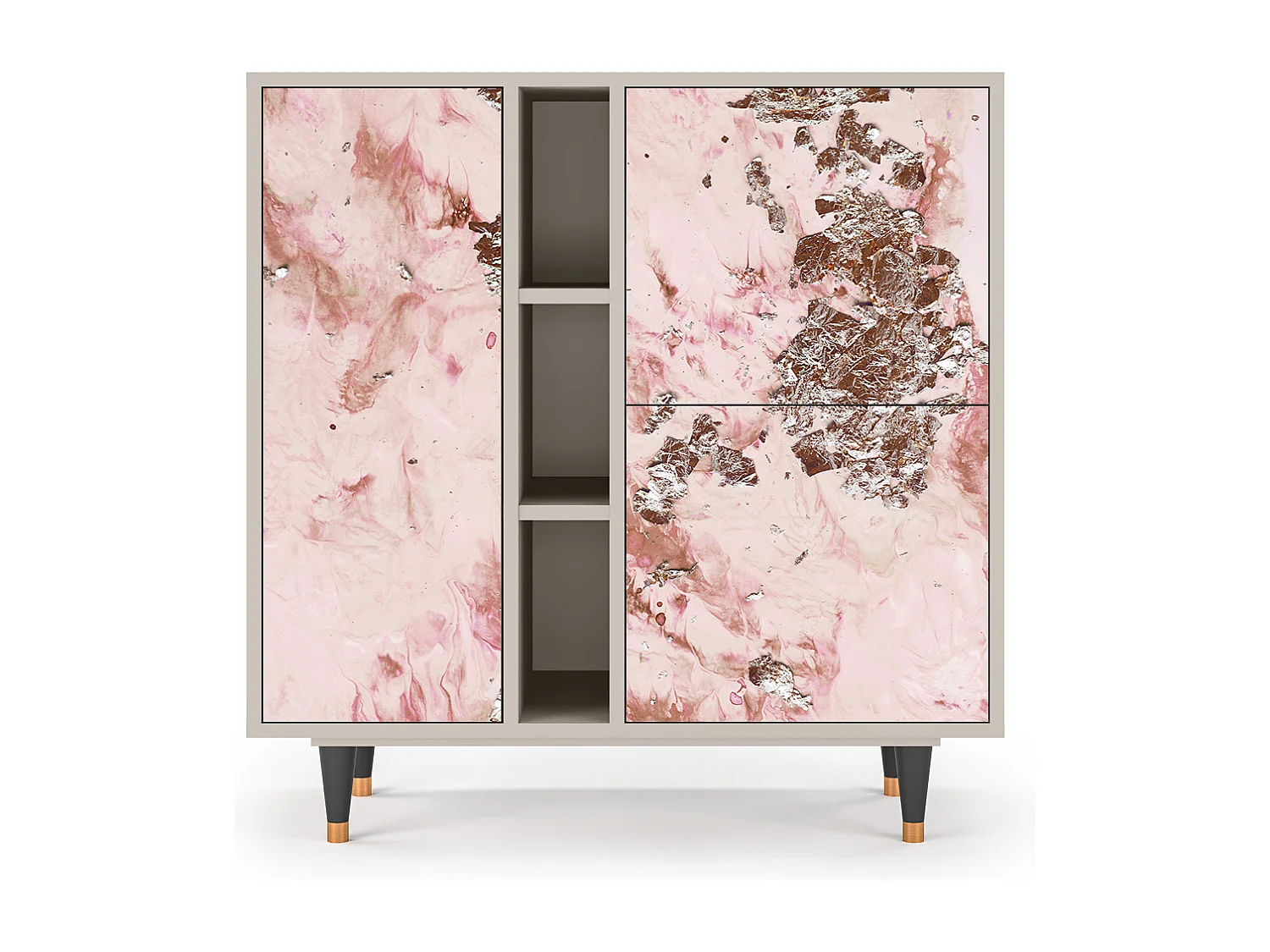 Credenza - 94х96х41 cm - BS5 - Cotton Candy, Sabbia