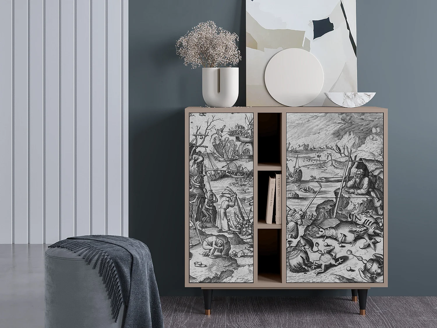 Buffet - 94х96х41 cm - BS5 - The Temptation, Latte