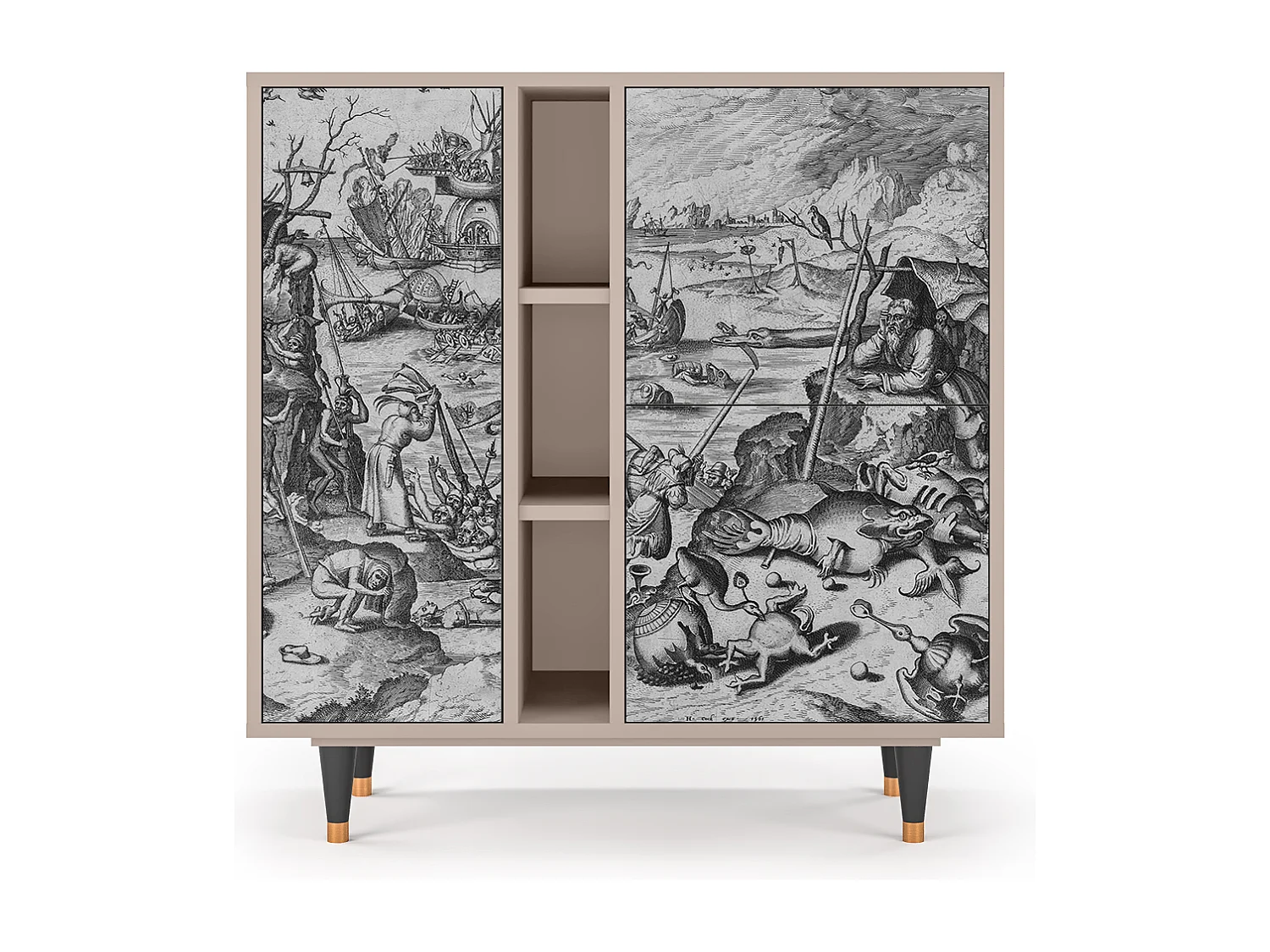 Buffet - 94х96х41 cm - BS5 - The Temptation, Latte