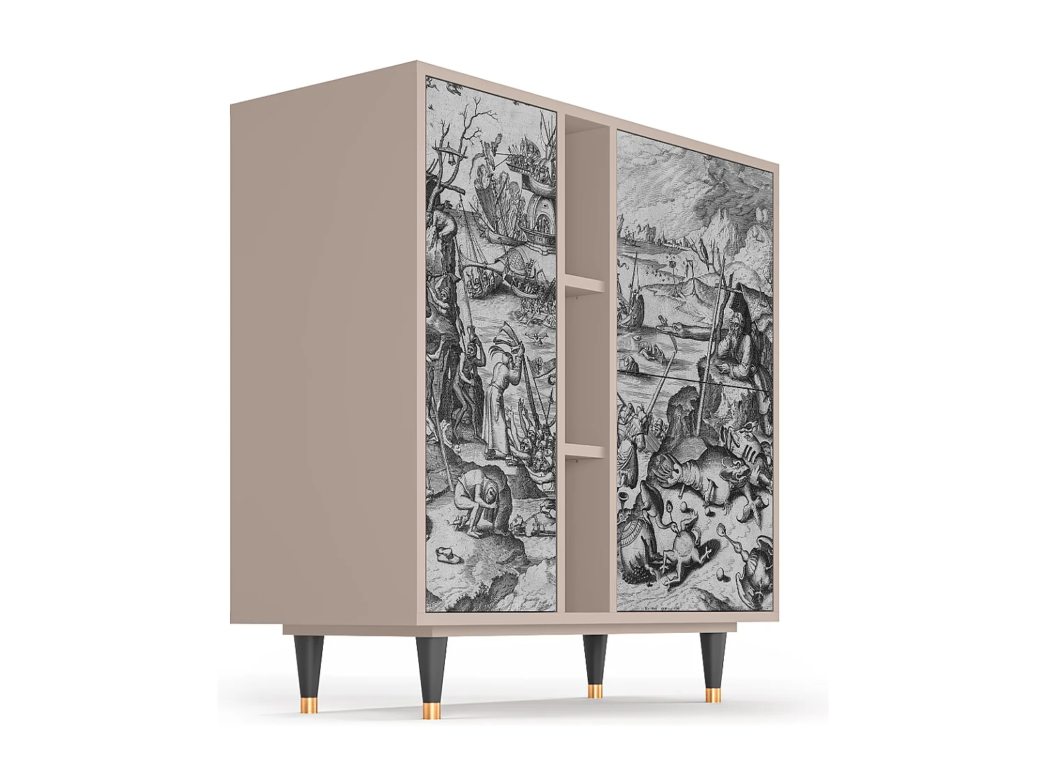 Buffet - 94х96х41 cm - BS5 - The Temptation, Latte