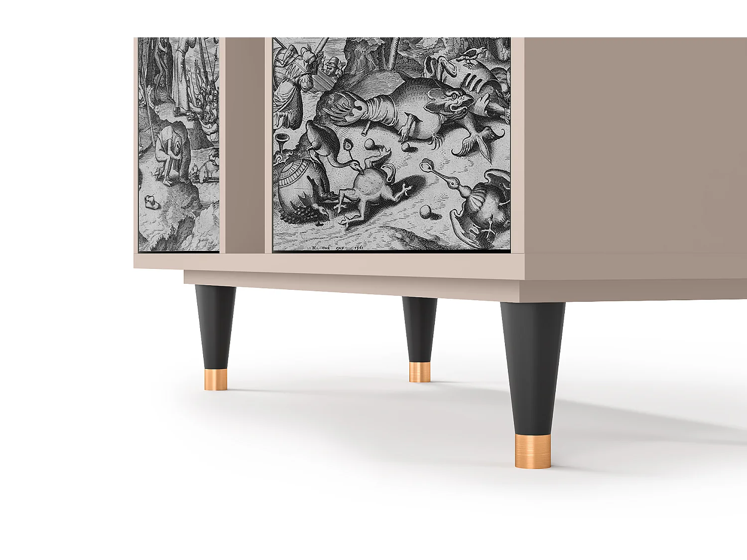 Buffet - 94х96х41 cm - BS5 - The Temptation, Latte