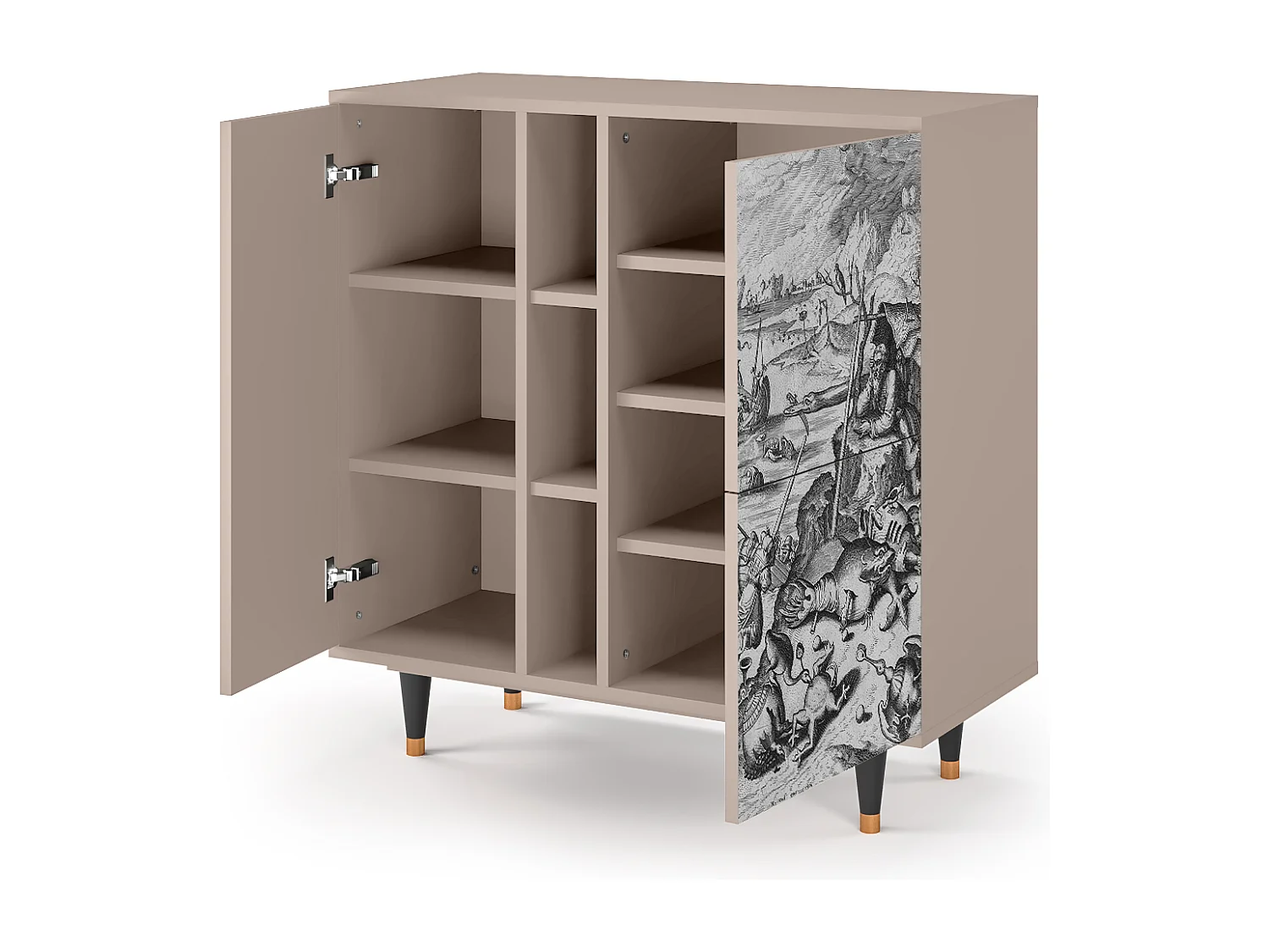 Buffet - 94х96х41 cm - BS5 - The Temptation, Latte