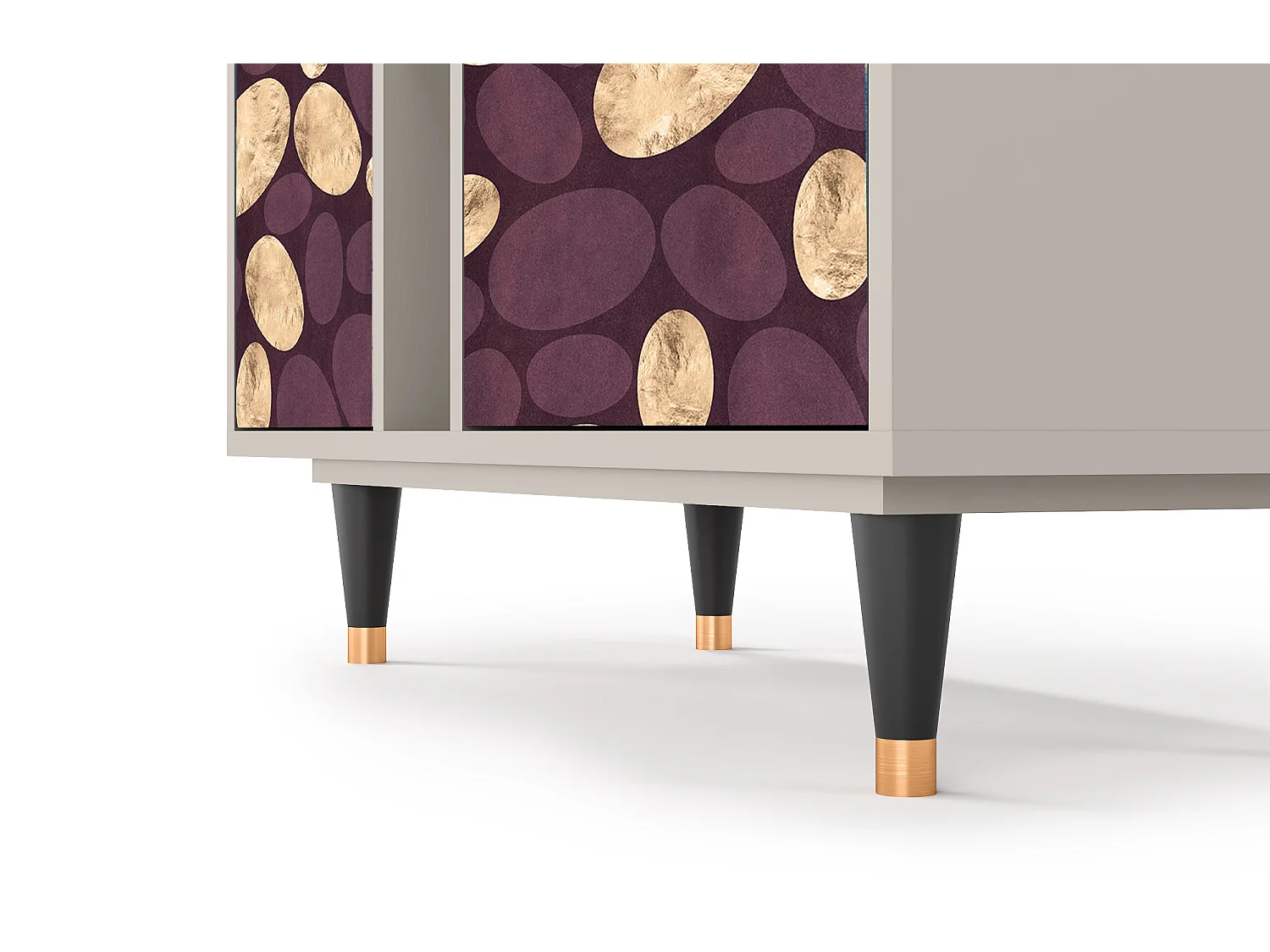 Kredens - 94х96х41 cm - BS5 - Fine Wine, Piaskowy