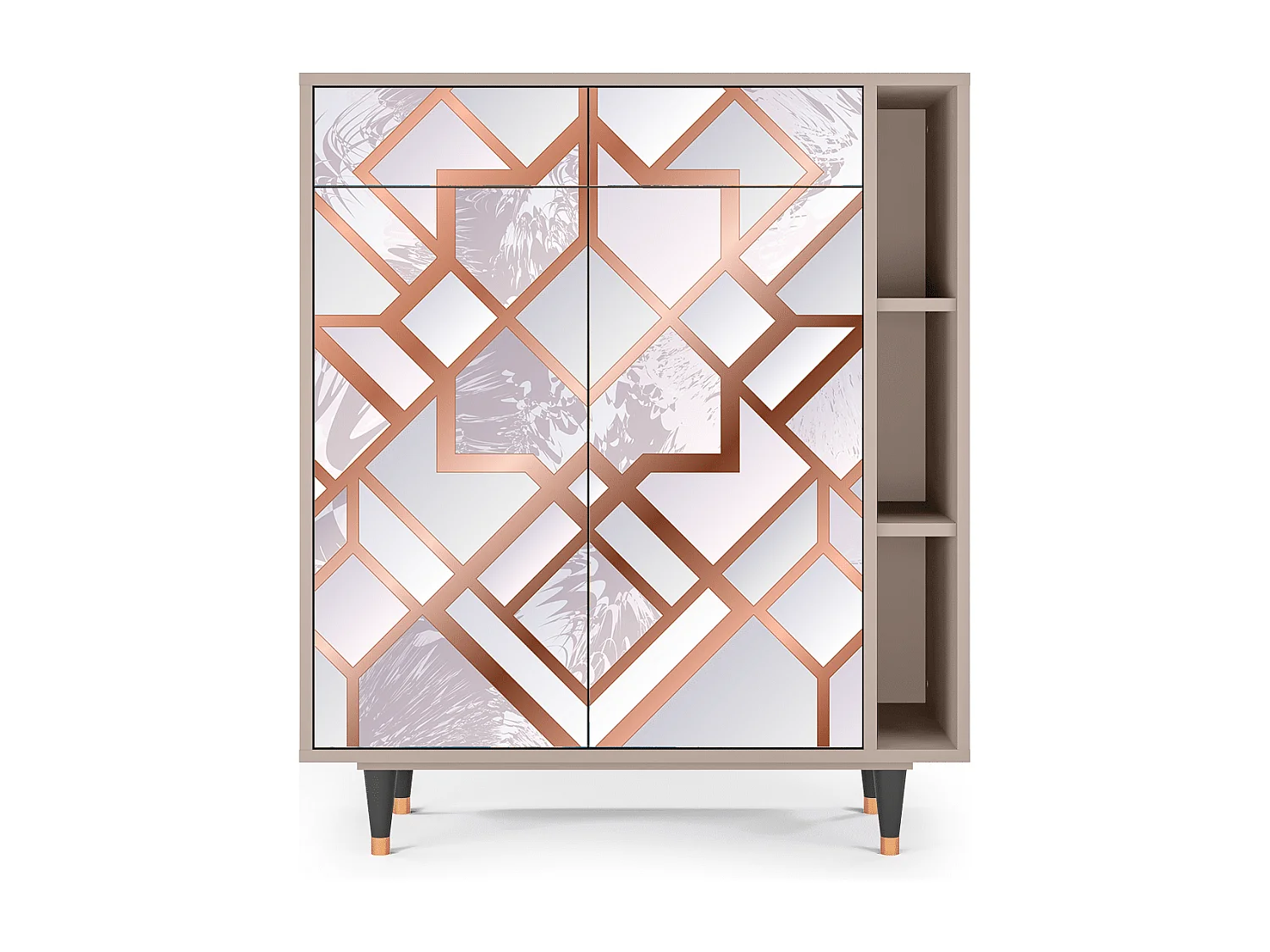 Buffet - 96х110х41 cm - BS6 - Pastel Fairytale, Latte