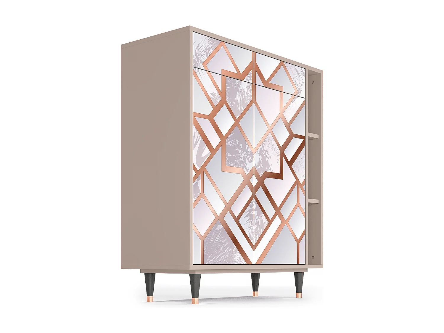 Aparador - 96х110х41 cm - BS6 - Pastel Fairytale, Latte