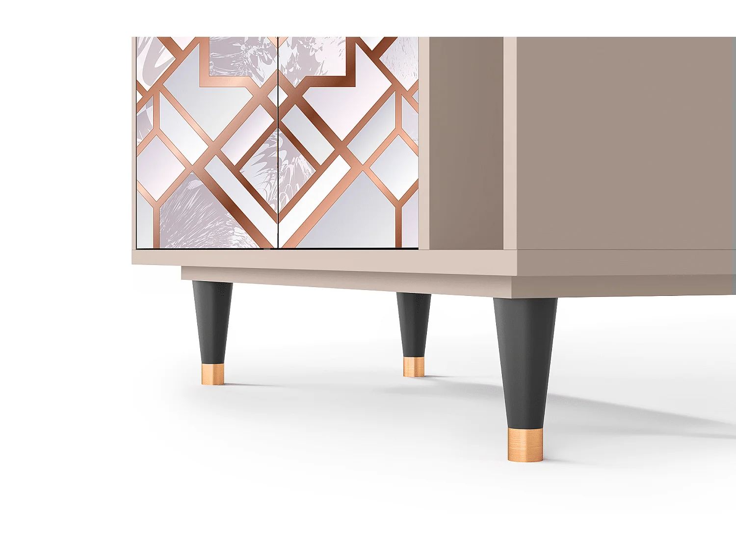 Credenza - 96х110х41 cm - BS6 - Pastel Fairytale, Latte