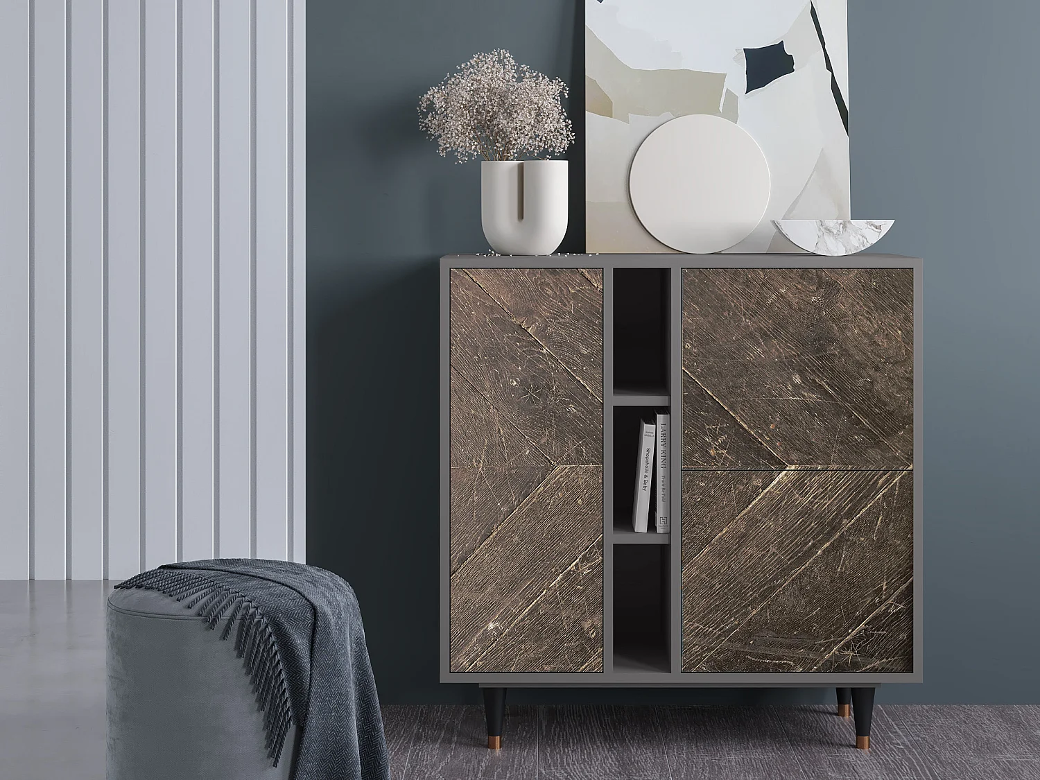 Buffet - 94х96х41 cm - BS5 - Wise Tree, Gris