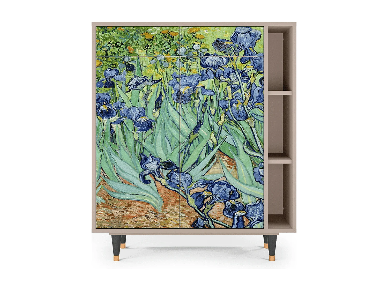 Credenza - 96х110х41 cm - BS6 - Irises , Latte