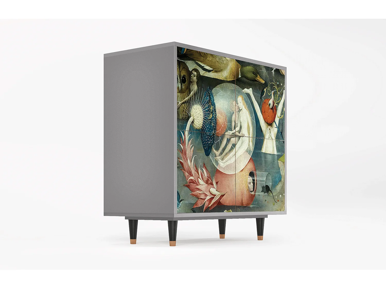 Kredens - 94x96x48 cm - BS3 - The Garden Of by Bosch, Szary