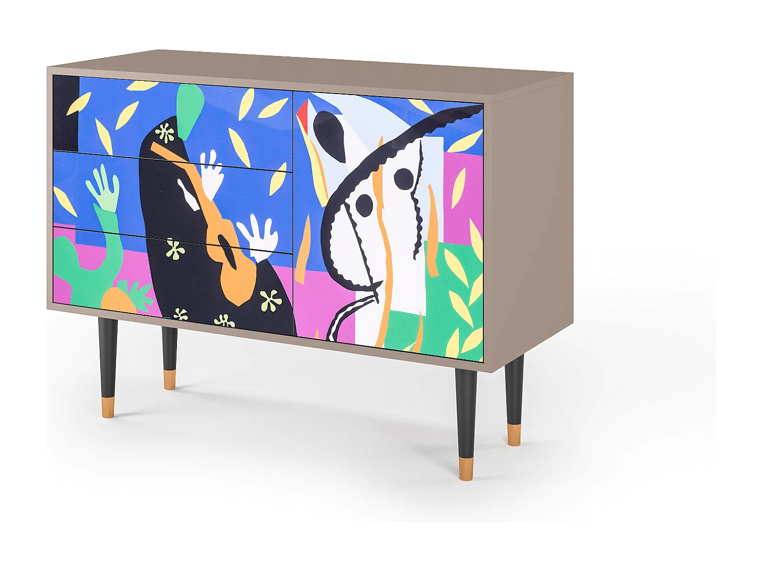 Buffet - 115х84х41 cm - S3 - La Tristesse du Roi, Latte