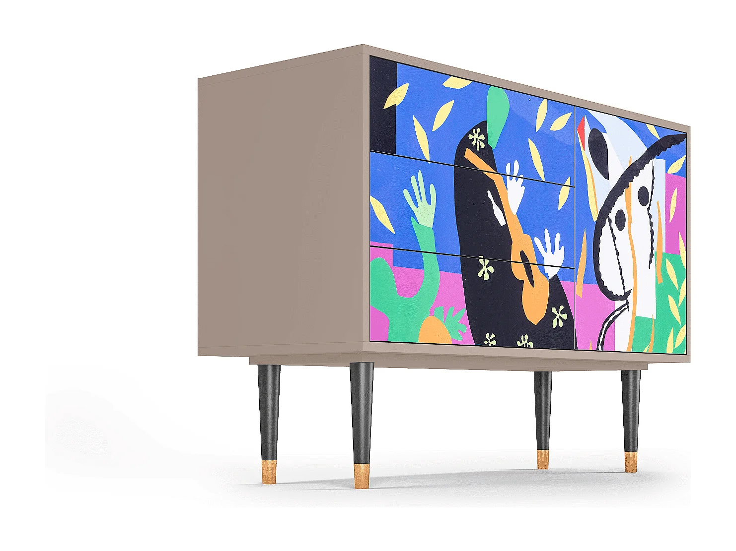 Buffet - 115х84х41 cm - S3 - La Tristesse du Roi, Latte