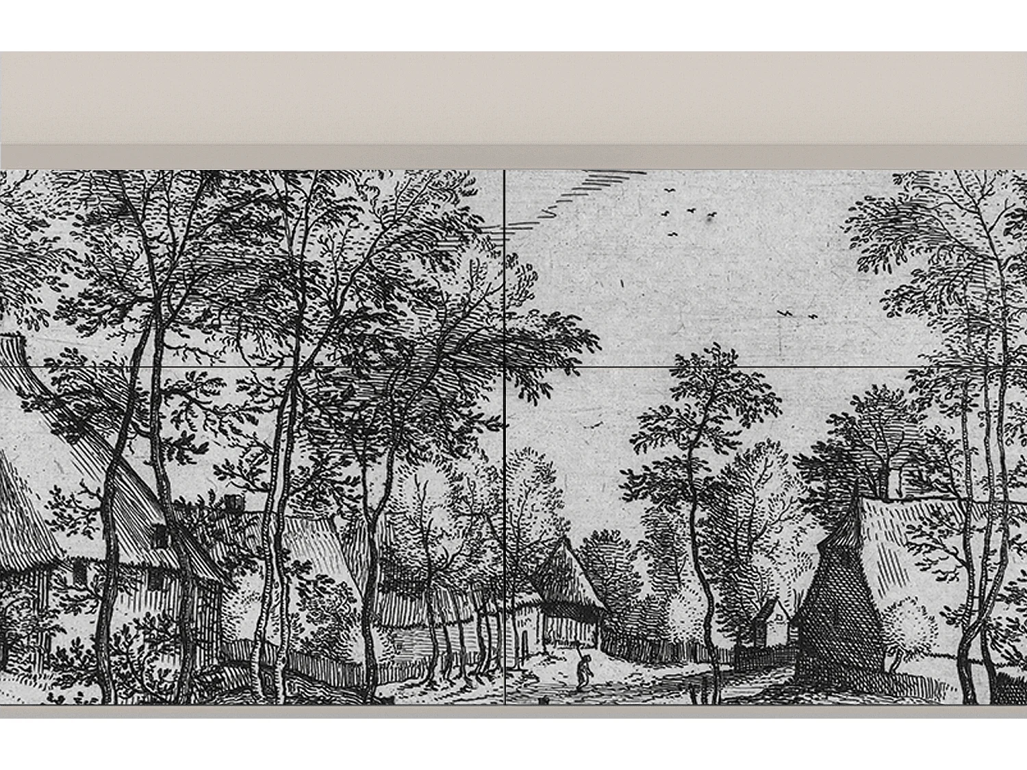 Kredens - 115x85x48 cm - BS4 - Village Road, Piaskowy