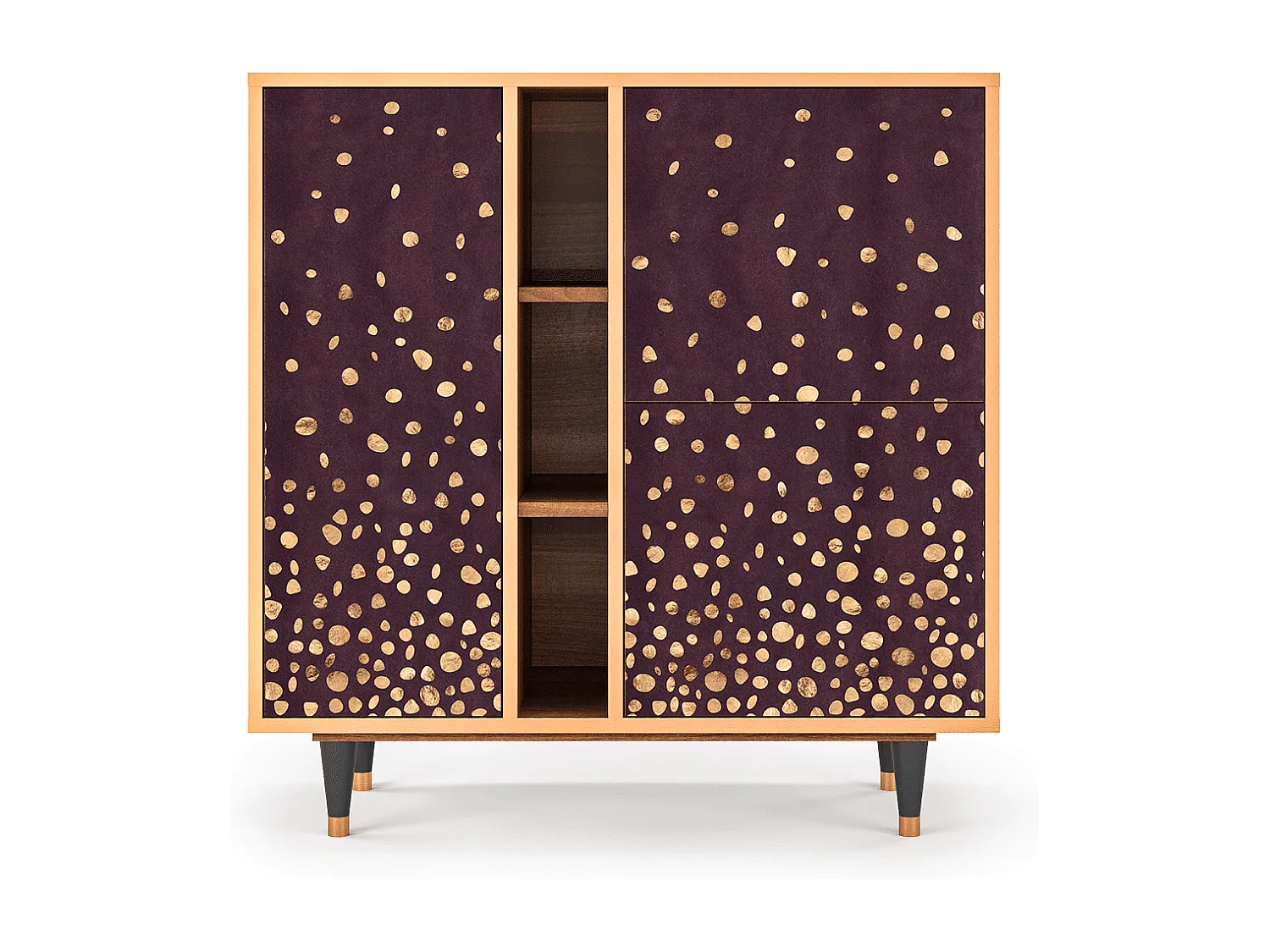 Buffet - 94х96х41 cm - BS5 - Glowworms, Noyer