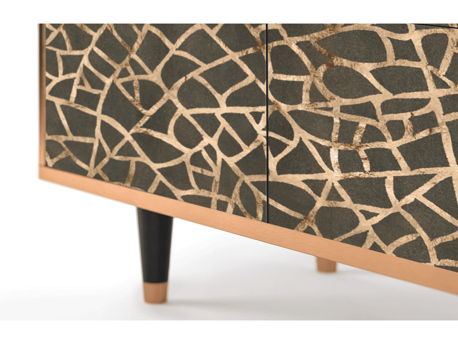 Credenza - 94x96x48 cm - BS3 - Enlarged Leaf, Noce