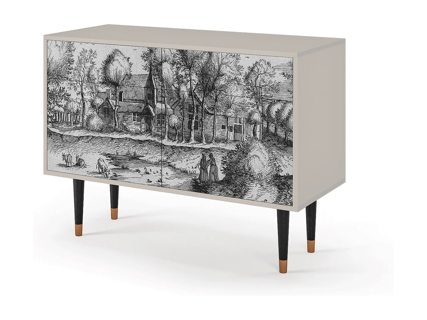 Buffet - 115x85x48 cm - BS4 - A Pond, Sable