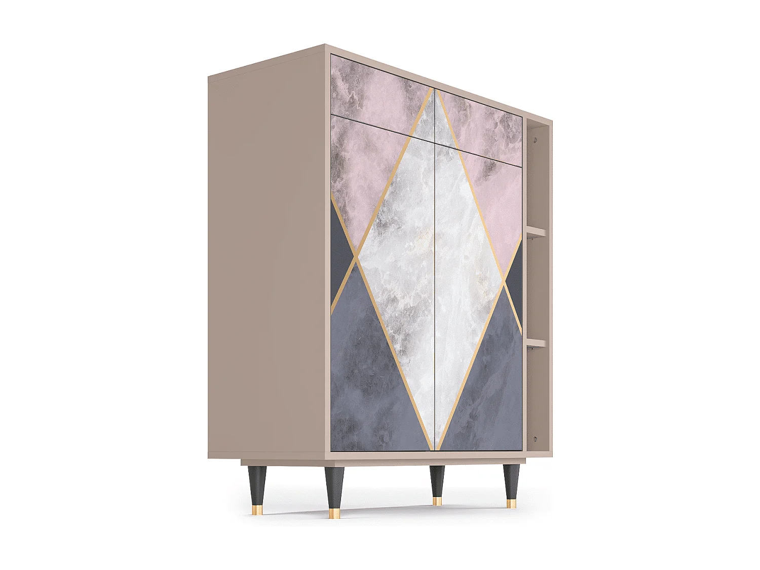 Buffet - 96х110х41 cm - BS6 - Ideal Harmony, Latte