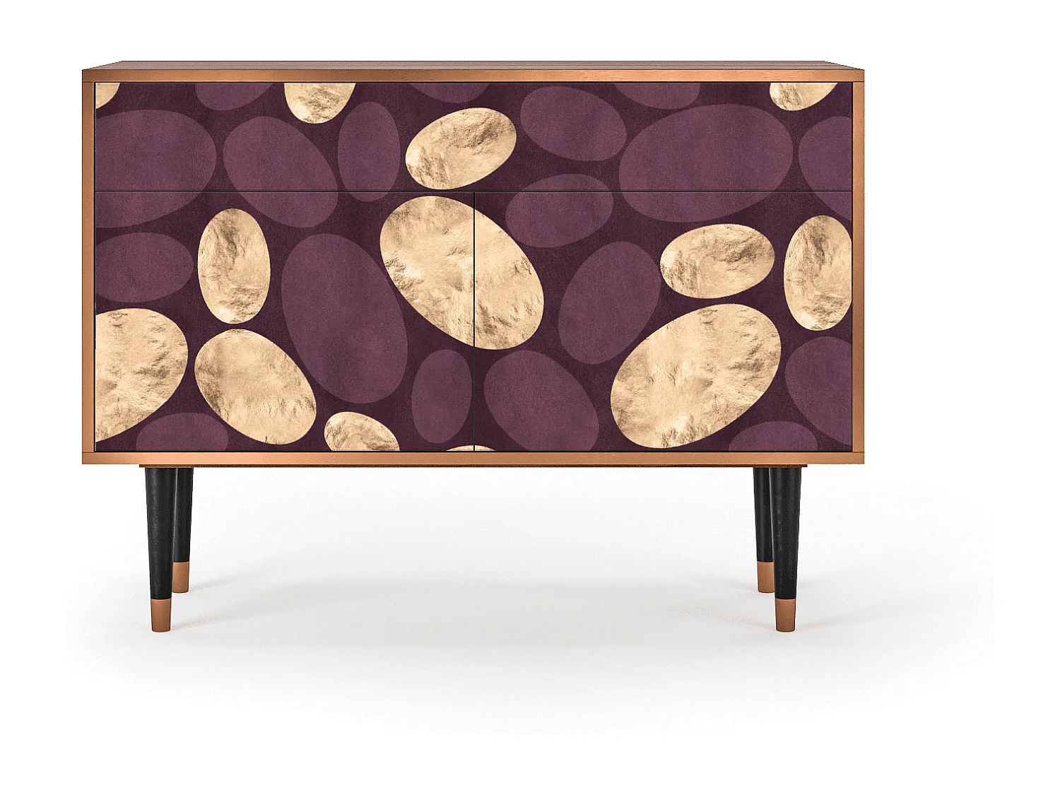 Dressoir - 115x85x48 cm - BS4 - Fine Wine, Walnoot