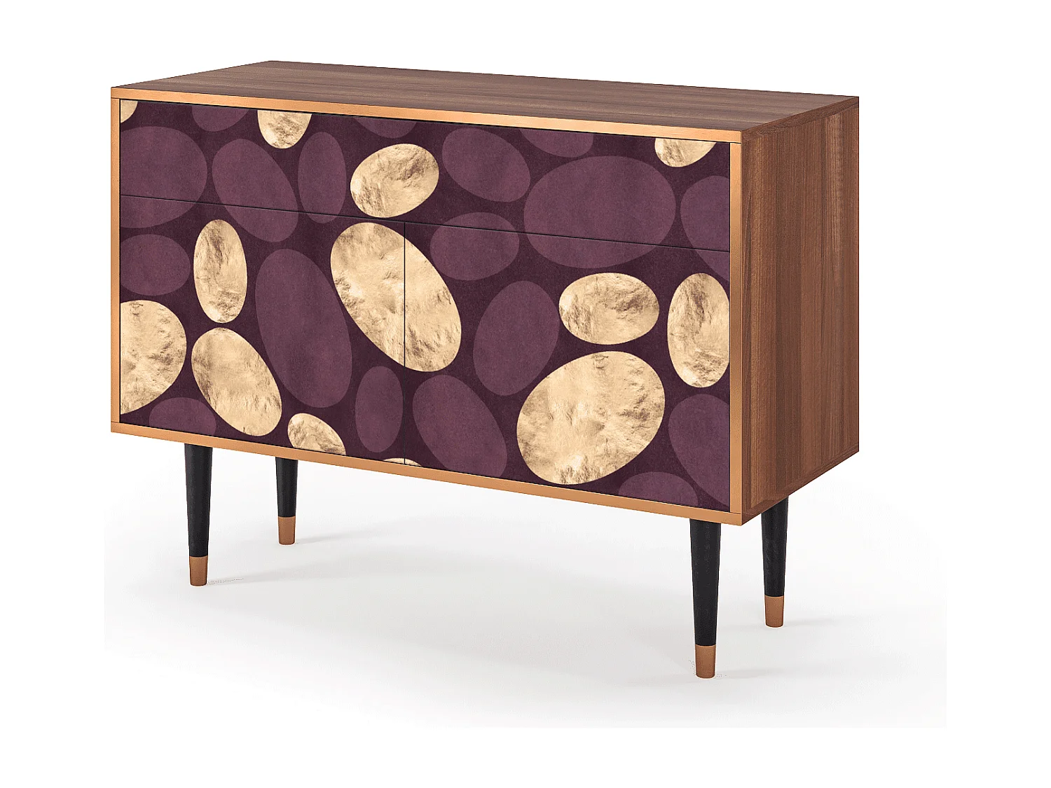 Dressoir - 115x85x48 cm - BS4 - Fine Wine, Walnoot