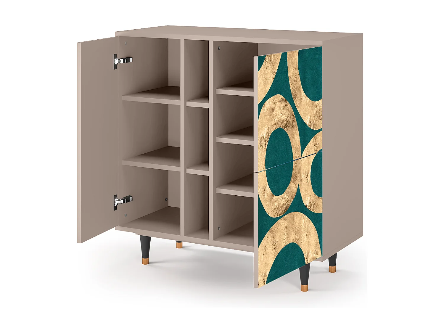 Credenza - 94х96х41 cm - BS5 - Zircon Sphere, Latte