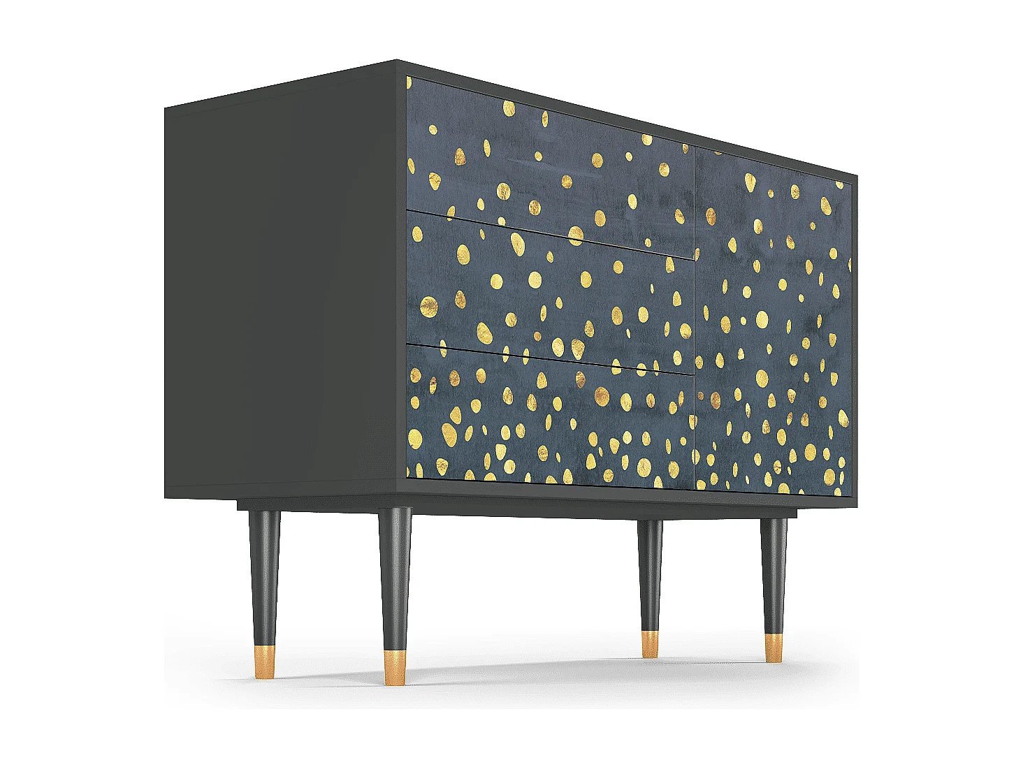 Buffet - 115х84х41 cm - S3 - Foggy Lights, Anthracite