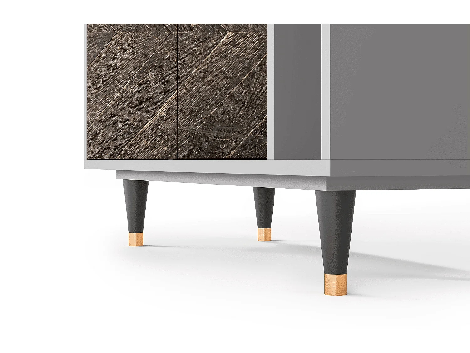 Credenza - 96х110х41 cm - BS6 - Wise Tree, Grigio