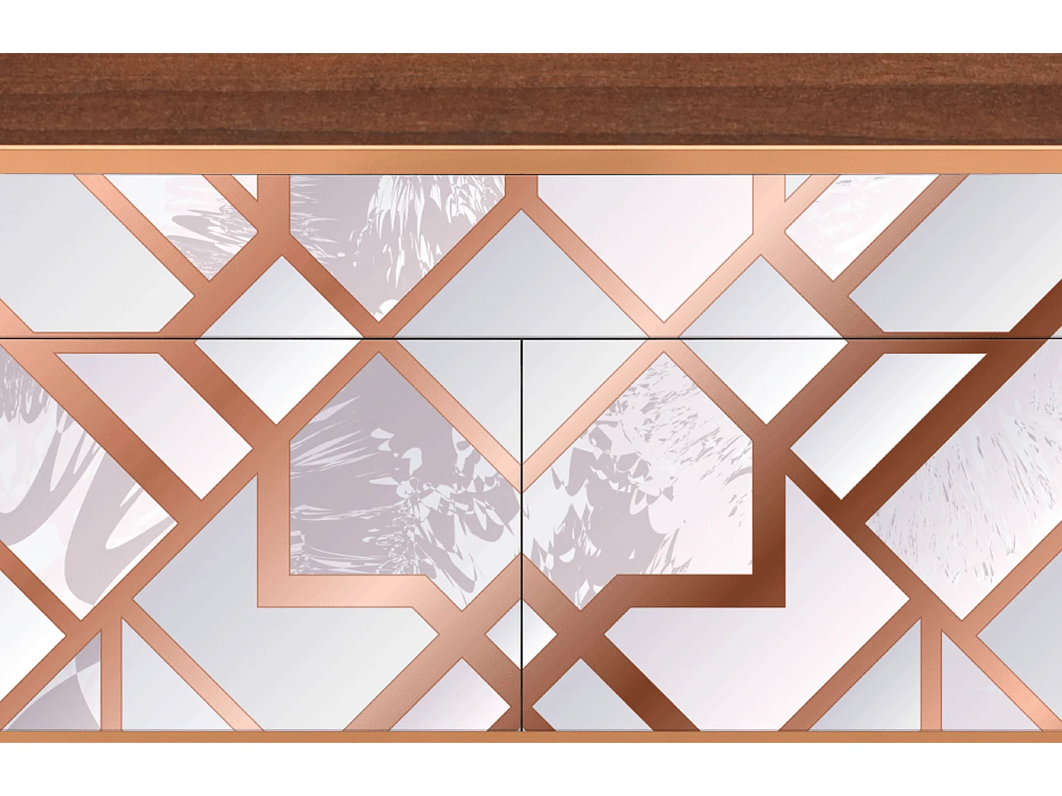 Buffet - 115x85x48 cm - BS4 - Pastel Fairytale, Noyer