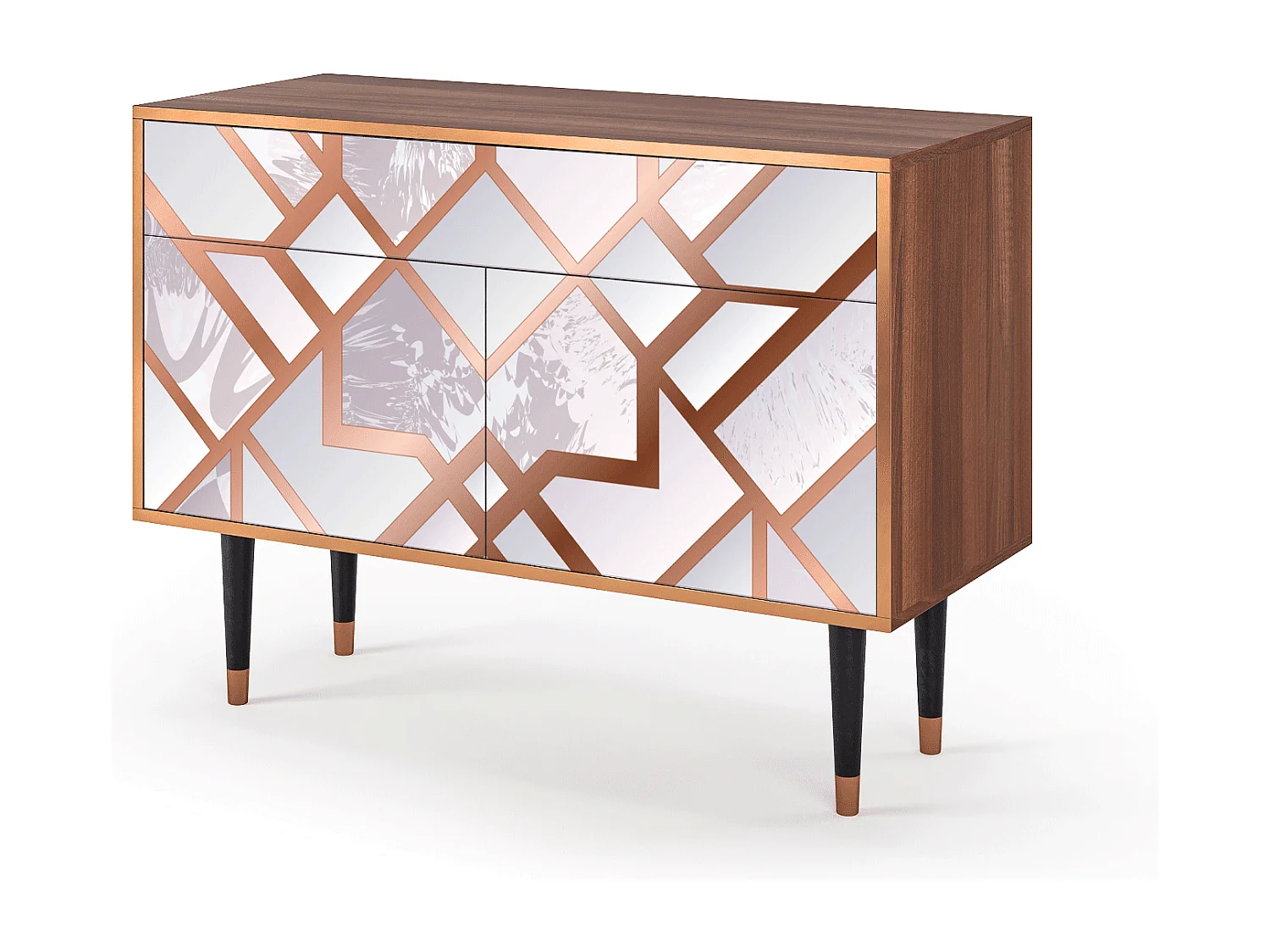 Buffet - 115x85x48 cm - BS4 - Pastel Fairytale, Noyer