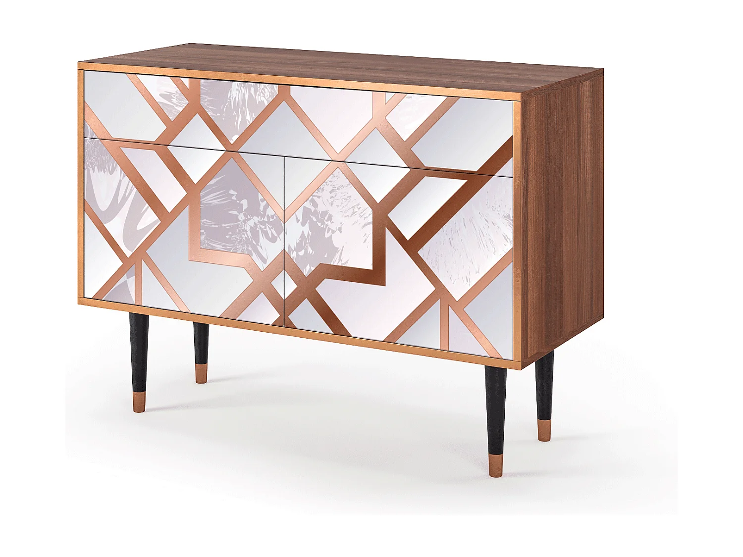 Buffet - 115x85x48 cm - BS4 - Pastel Fairytale, Noyer