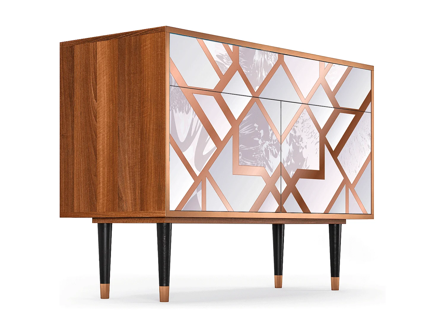 Buffet - 115x85x48 cm - BS4 - Pastel Fairytale, Noyer