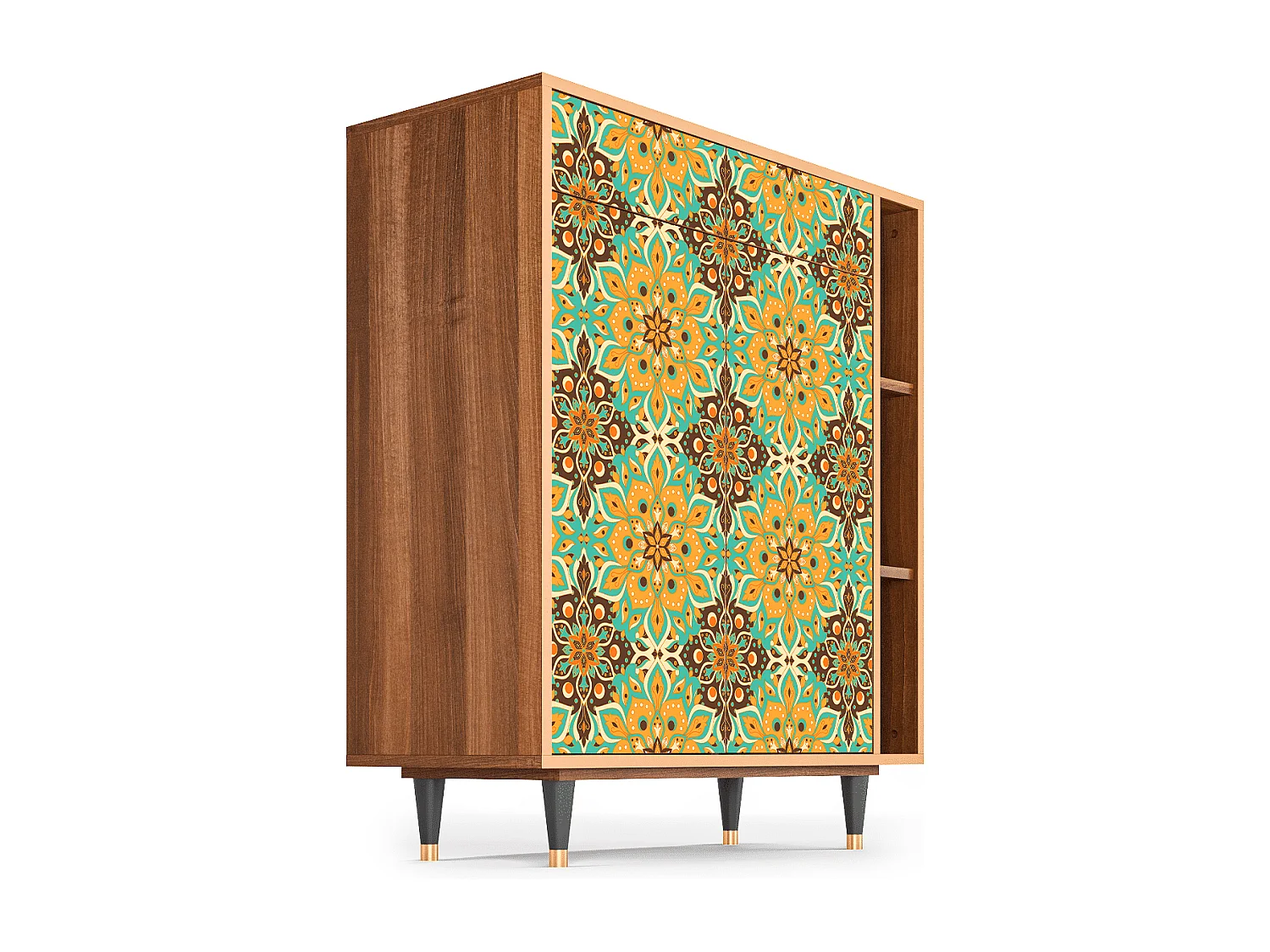 Buffet - 96х110х41 cm - BS6 - Indian Spices, Noyer