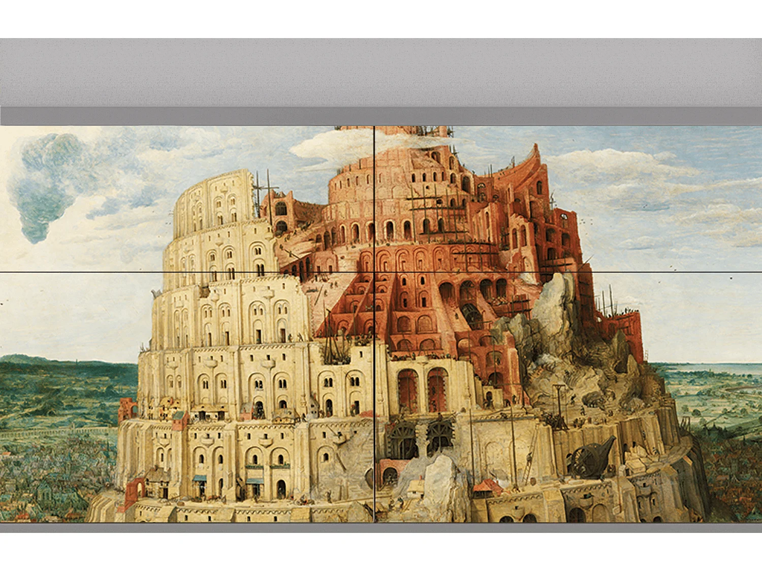 Buffet - 115x85x48 cm - BS4 - Elder The Tower, Gris