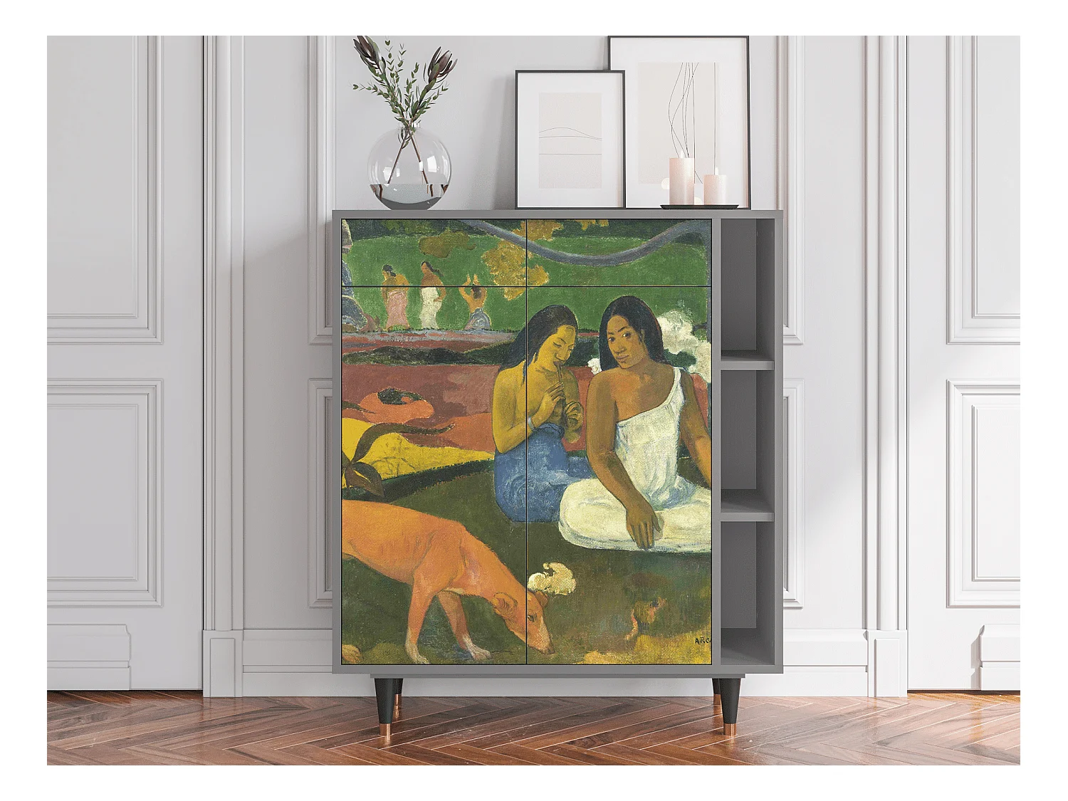 Credenza - 96х110х41 cm - BS6 - Arearea , Grigio