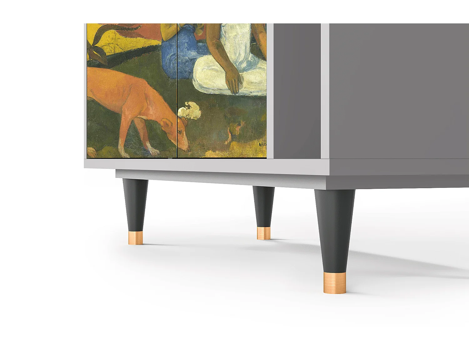 Kredens - 96х110х41 cm - BS6 - Arearea , Szary