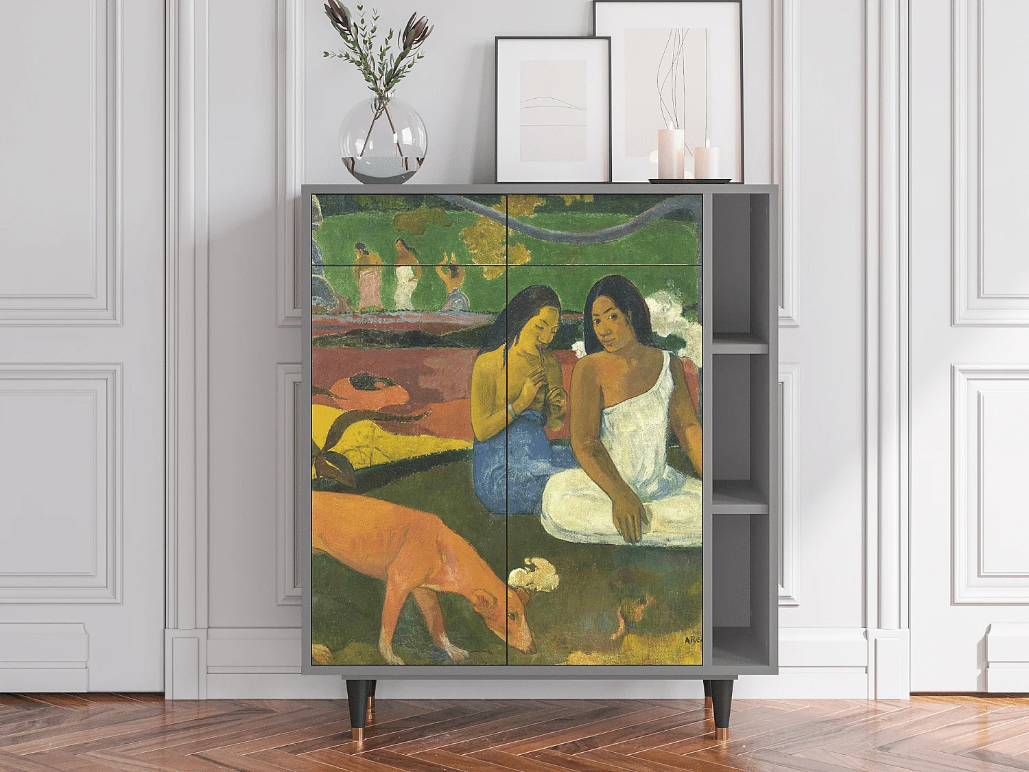 Dressoir - 96х110х41 cm - BS6 - Arearea , Grijs