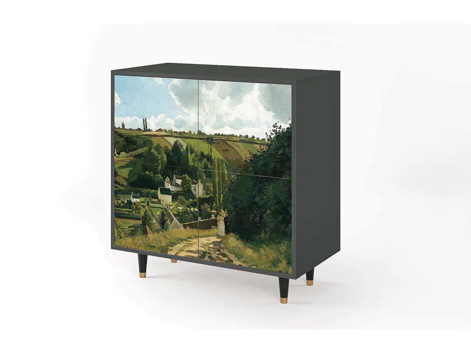 Sideboard - 94x96x48 cm - BS3 - Jalais Hill by Pissarro, Anthrazit