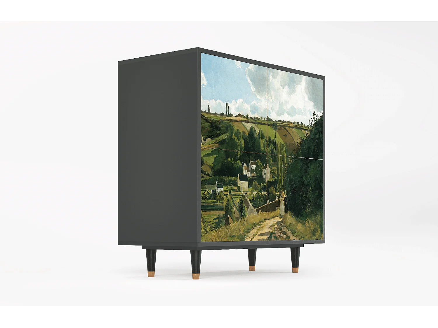 Sideboard - 94x96x48 cm - BS3 - Jalais Hill by Pissarro, Anthrazit