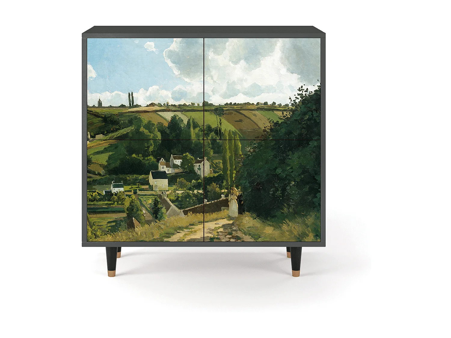 Sideboard - 94x96x48 cm - BS3 - Jalais Hill by Pissarro, Anthrazit